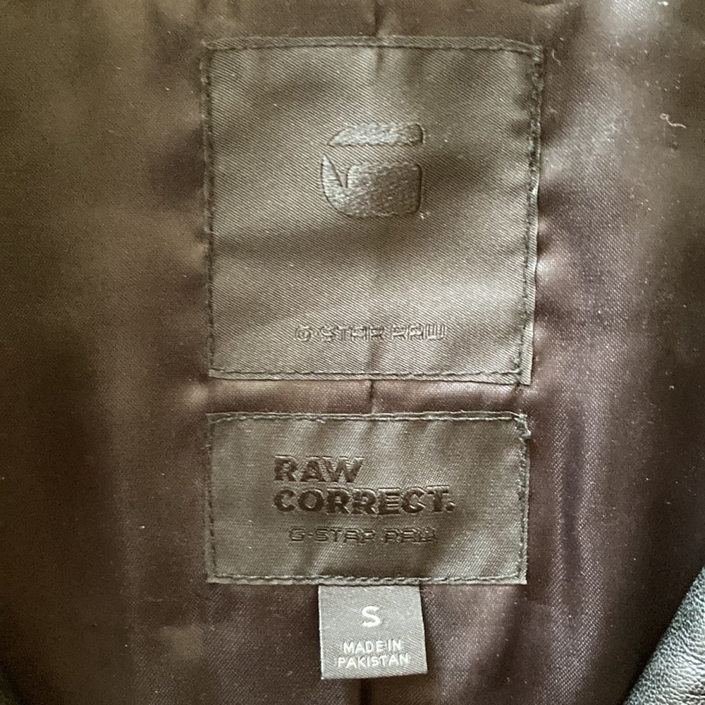 G Star Leather jacket - Picture 3 of 4